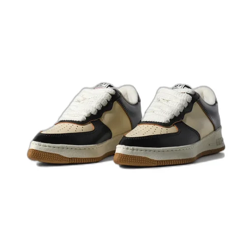 Rosy Low Leather / Black