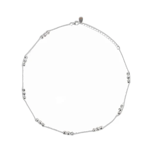 Mini Triple Box Necklace / Sil