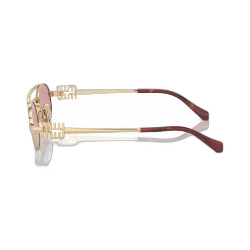 Miu Miu Eyewear Oval Frame Full Rim Sunglasses