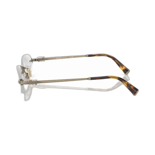 Miu Miu Eyewear Oval Frame Glasses