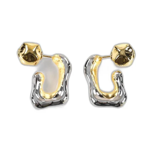 Lava Earring Two-Way / Sil