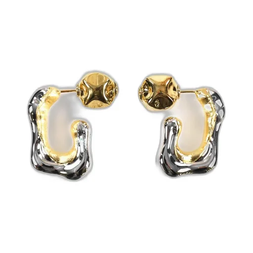 Lava Earring Two-Way / Sil