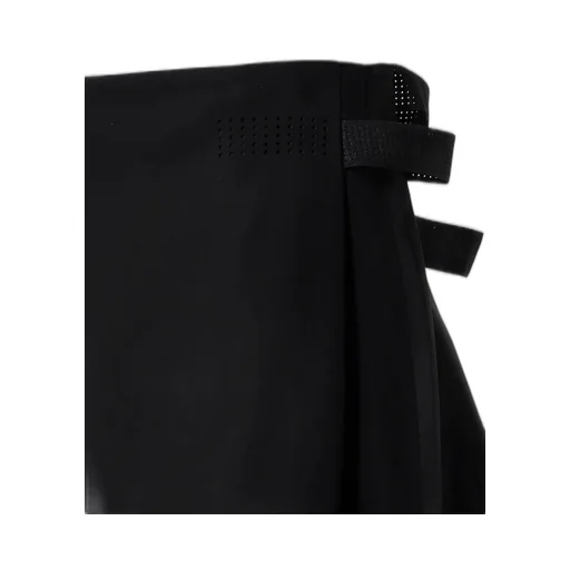 Pleated Wrap Skirt / Black