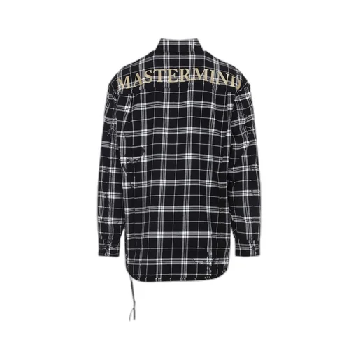 Mastermind World Reversible Plaid Shirt