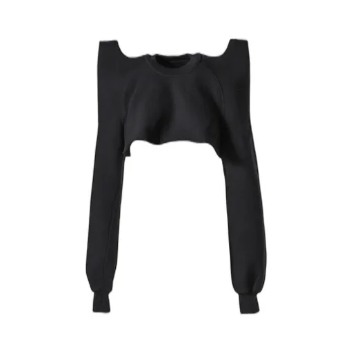 Cropped Tecsweat / Black