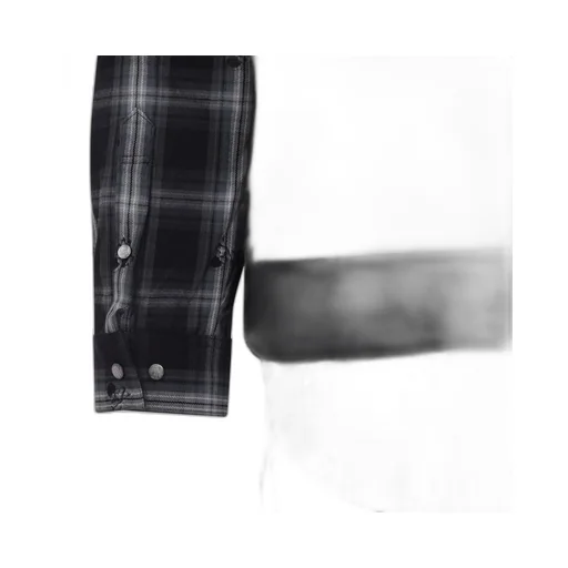 Mastermind Japan Layered Plaid Sweatshirt
