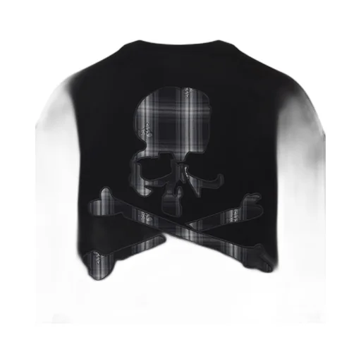Mastermind Japan Layered Plaid Sweatshirt