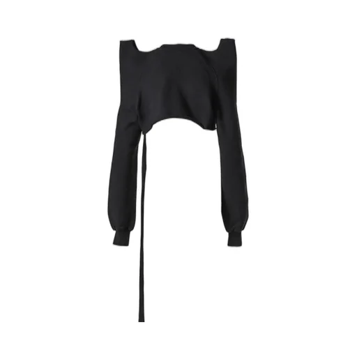 Cropped Tecsweat / Black