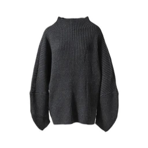 Dry Big Rib Knit / Gray