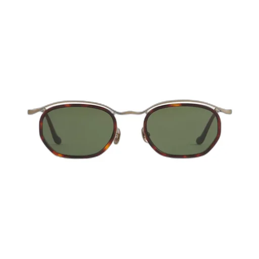 Matsuda Tortoiseshell Oval Sunglasses