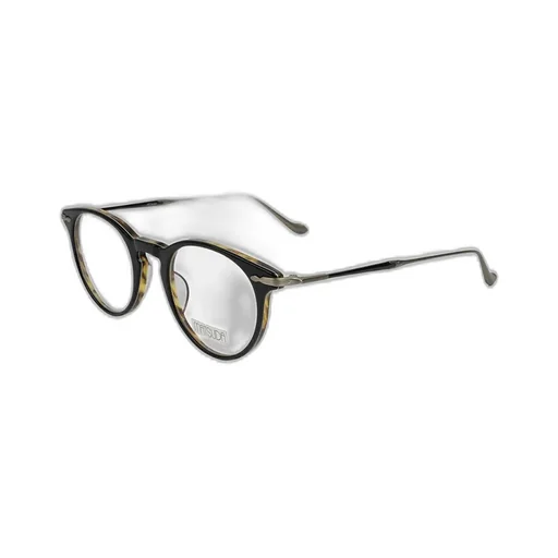 Matsuda Round-Frame Curved Tip Glasses