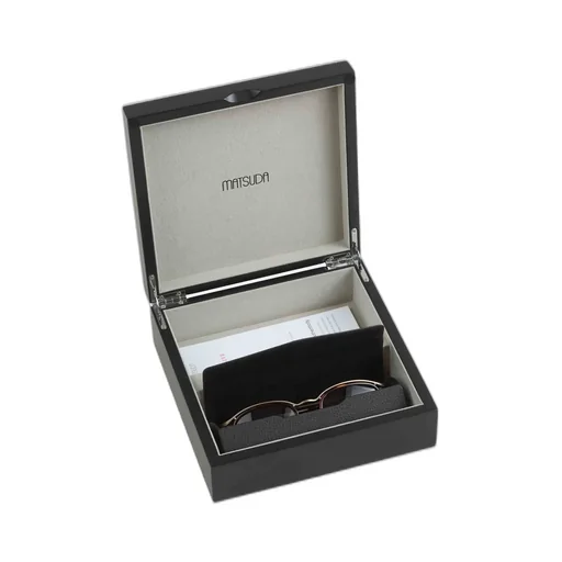 Matsuda Tortoiseshell Oval Sunglasses