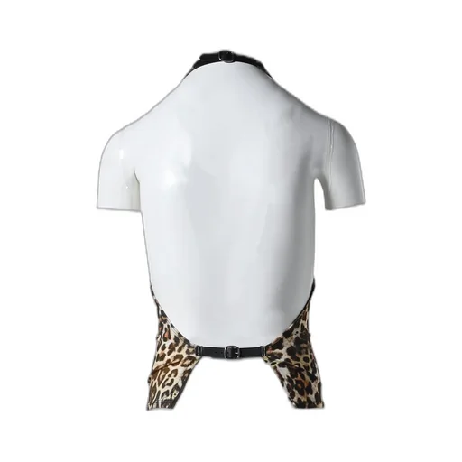 Leopard Zene Backless Top / Leopard