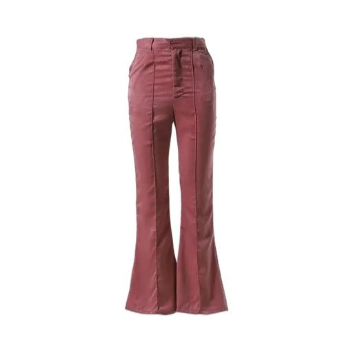 Satin Bell Bottom Pants / Pnk