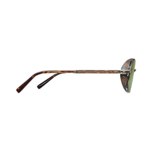 Matsuda Ribbed Titanium Sunglasses