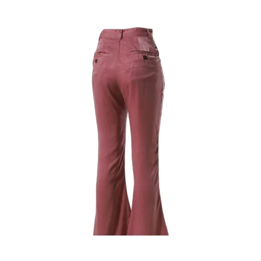 Satin Bell Bottom Pants / Pnk