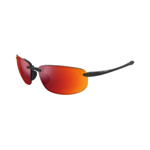 Maui Jim Ho'okipa Asian Fit Rectangular Frame Sunglasses