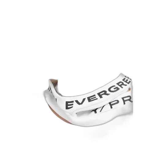 Evergreen Triple Collar Fitted T-Shirt / Wht