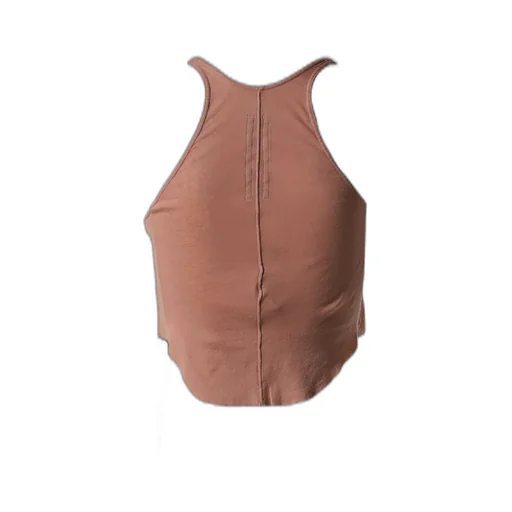 Basic Tank Cropped / Dark Pink