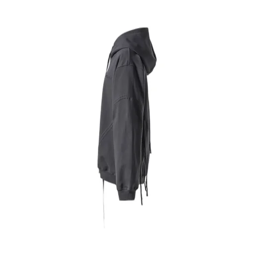 Shirring Hoodie Sweat Shirt / Cha