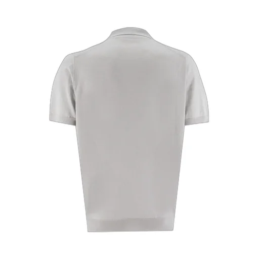 Mauro Ottaviani Split Neck Knitted Polo Shirt