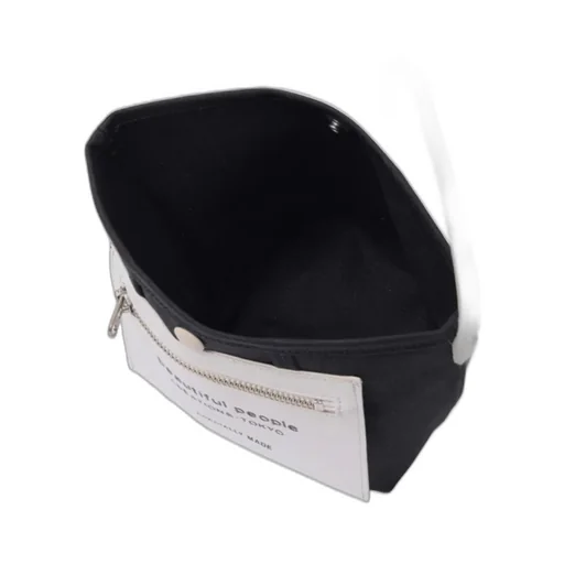 Lining Logo Pocket Mini Shoulder Bag / Blk