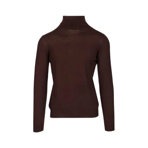 Mauro Ottaviani Ribbed Wool Turtleneck Knitwear