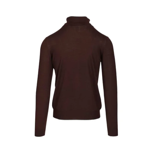 Mauro Ottaviani Ribbed Wool Turtleneck Knitwear