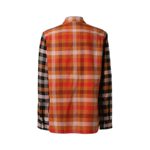 Larry Fogpocket Shirt / Clay Plaid Blk Plaid