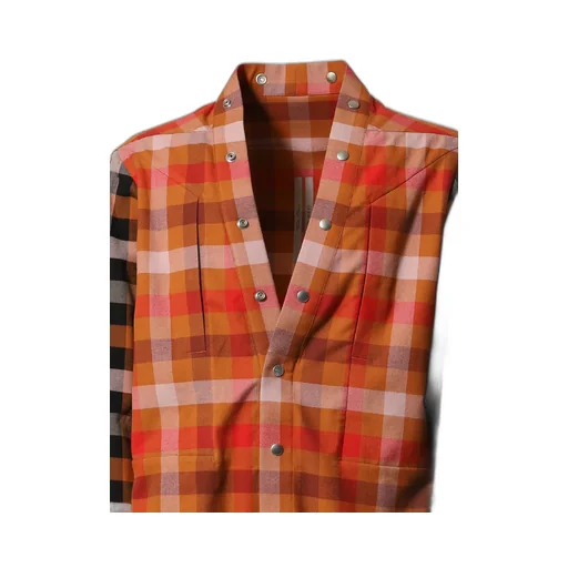 Larry Fogpocket Shirt / Clay Plaid Blk Plaid