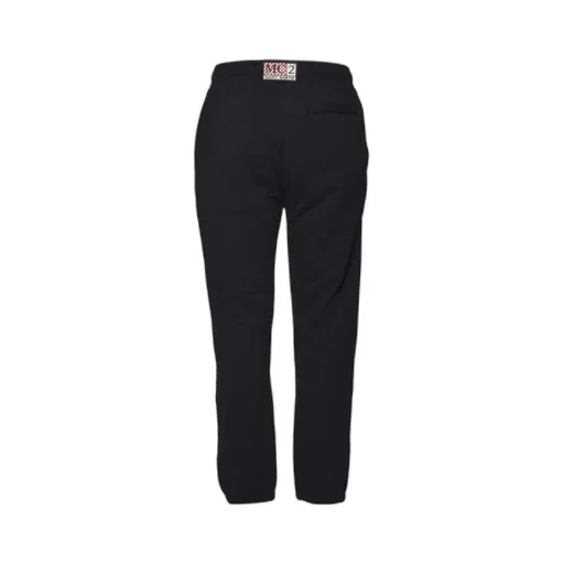 Mc2 Saint Barth Bolt Logo Embroidered Drawstring Trousers