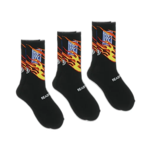 3P Crew Socks / Blk