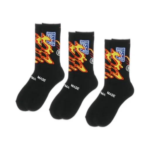 3P Crew Socks / Blk