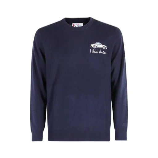 Mc2 Saint Barth Embroidered Knitted Jumper