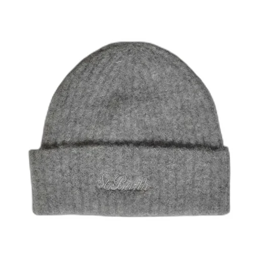 Mc2 Saint Barth Logo Embroidered Stretch Beanie
