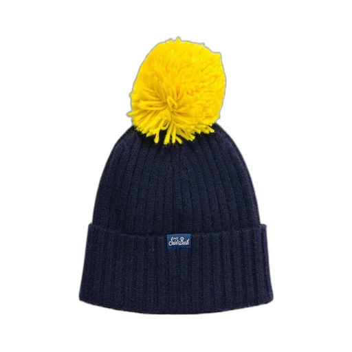 Mc2 Saint Barth Wengen Pom-Pom Turn-Up Beanie Hat