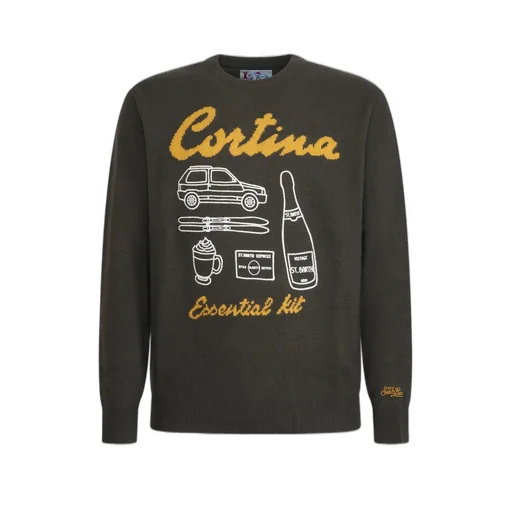 Mc2 Saint Barth Cortina Intarsia Crewneck Jumper