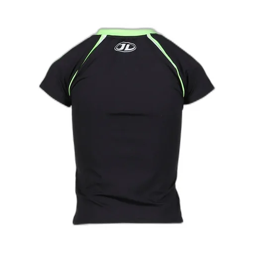 No.13 Football Baby Tee / Blk
