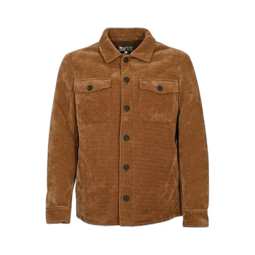Mc2 Saint Barth Landeck Buttoned Courduroy Shirt