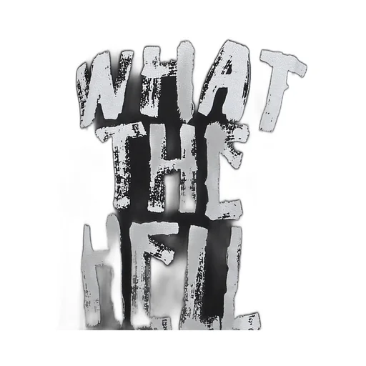 What The Hell Relaxed T / Blk