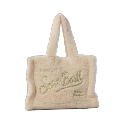 Mc2 Saint Barth Colette Teddy Logo Embroidered Tote Bag