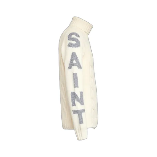 Mc2 Saint Barth Turtleneck Braided Sweater