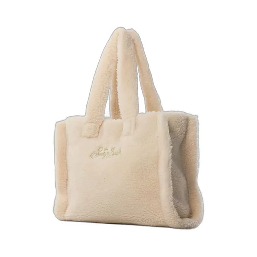 Mc2 Saint Barth Colette Teddy Logo Embroidered Tote Bag