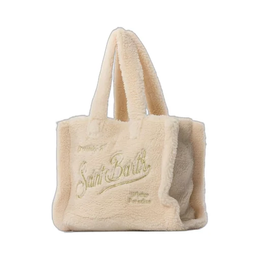 Mc2 Saint Barth Colette Teddy Logo Embroidered Tote Bag