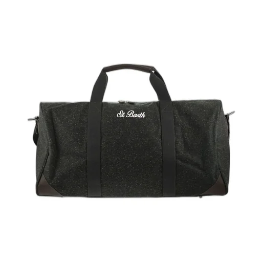 Mc2 Saint Barth Jetleg Logo Embroidered Travel Bag
