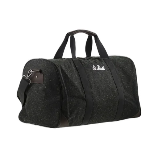 Mc2 Saint Barth Jetleg Logo Embroidered Travel Bag