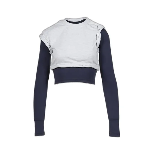 Roll-Up Layered T-Shirt / Nvy