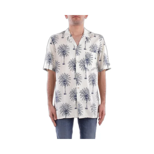 Mc2 Saint Barth Short-Sleeved Tree Printed Shirt