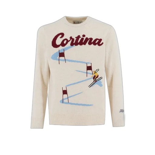 Mc2 Saint Barth Heron Jacquard Jumper