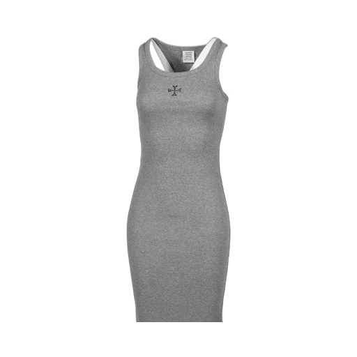 Cross Logo Tanktop Dress / Gry Melange